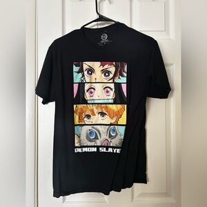 Black Demon slayer Graphic T-Shirt